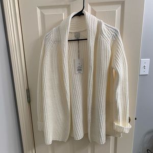 Cream cardigan